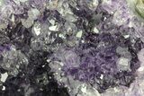 Purple Amethyst Geode - Uruguay #83631-2
